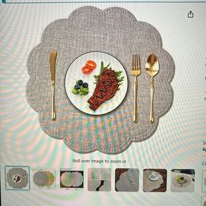 Kreatur Round placemats
